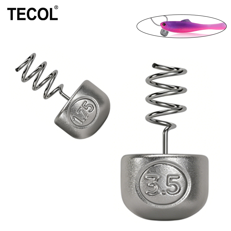 Bass Fishing Lure - TECOL 1G 1.75G 2.7G 3.5G Spiral