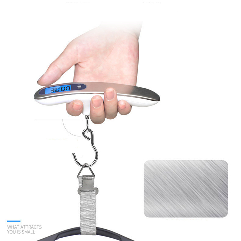 Fishing Equipment For Beginners - Portable Scale Digital LCD Display 110lb/50kg