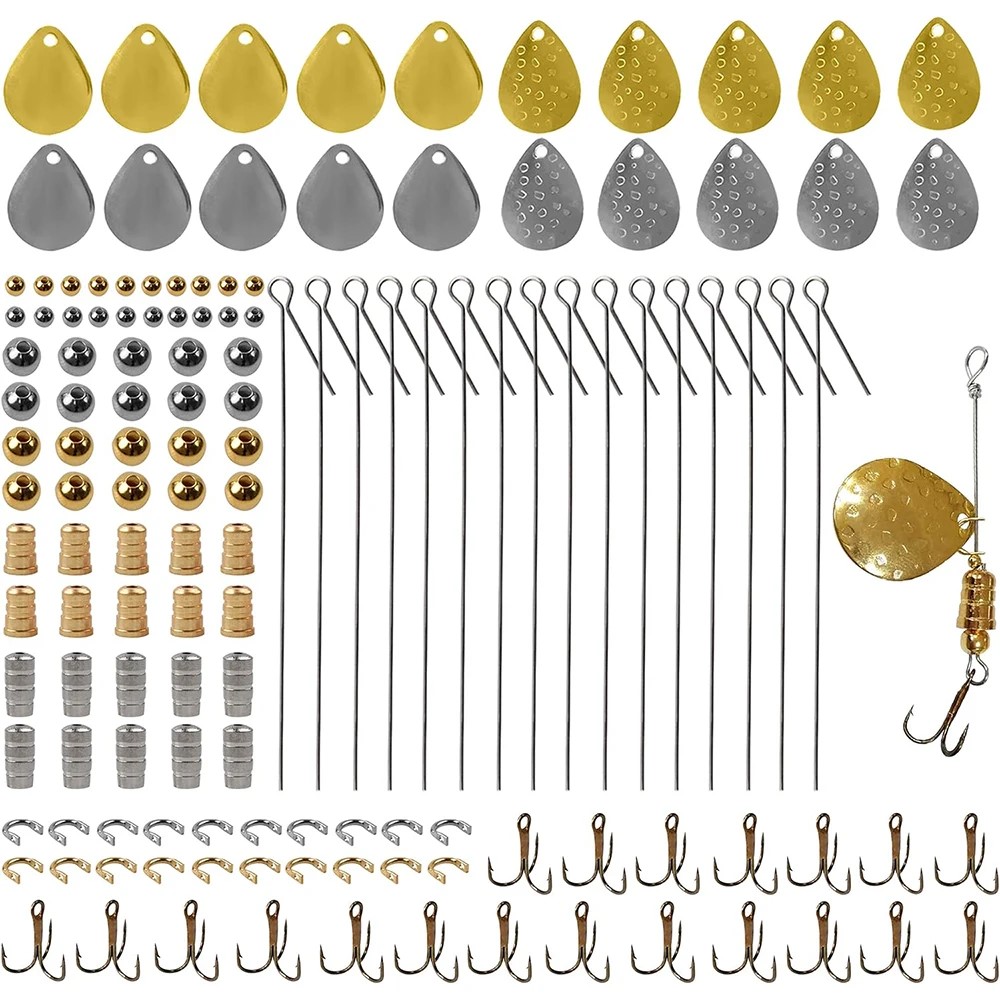 Saltwater Fishing Hook - 140Pcs Fishing Lures Making Kit Fishing