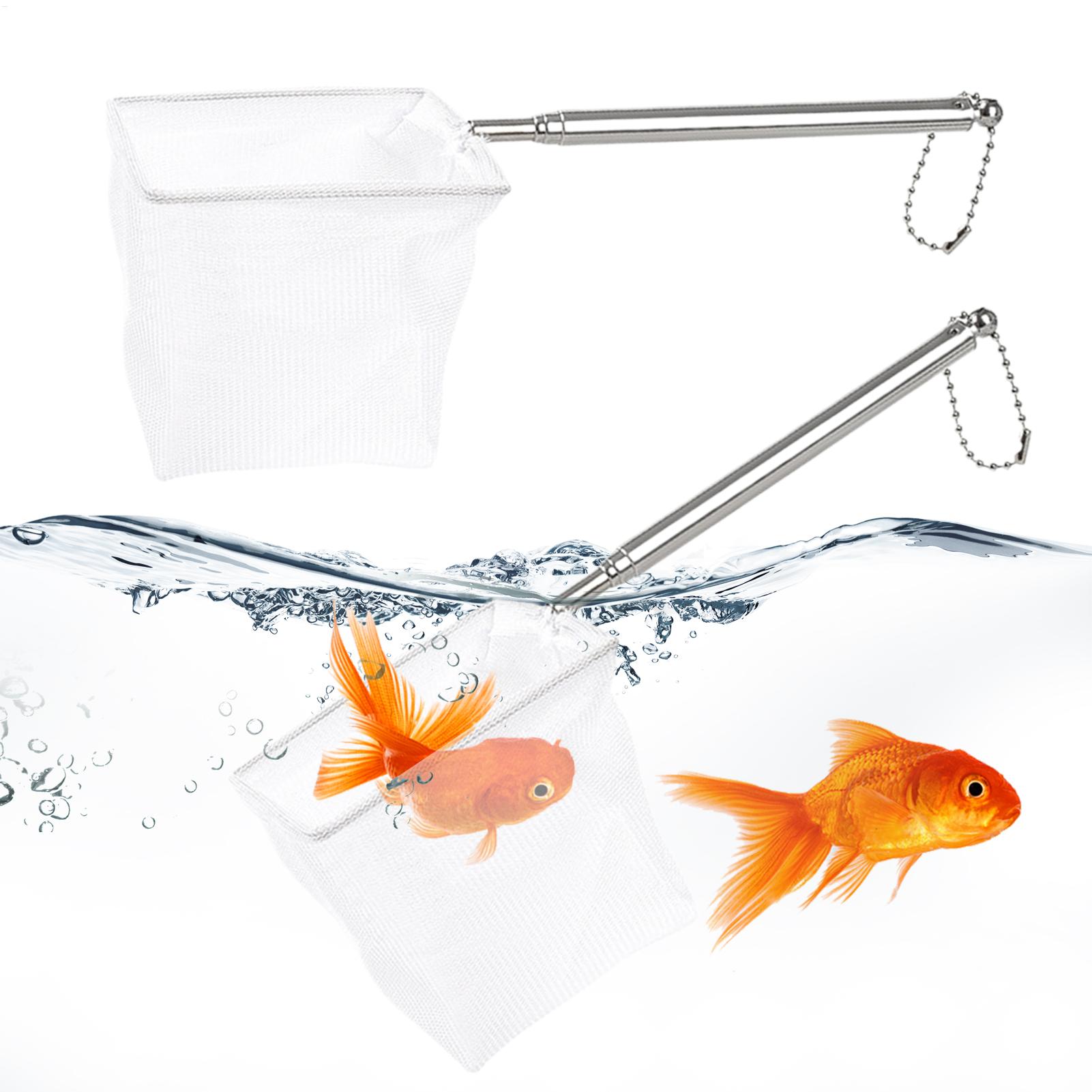 Landing Net Telescopic - 2pcs Small Fish Net Telescopic Handle