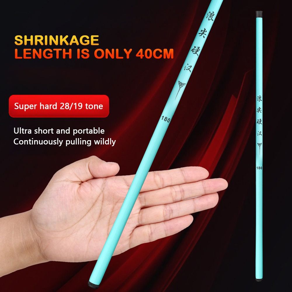 Fishing Equipment Europe - 1.5m-3.6m Telescopic Fishing Rod Glass Fibre