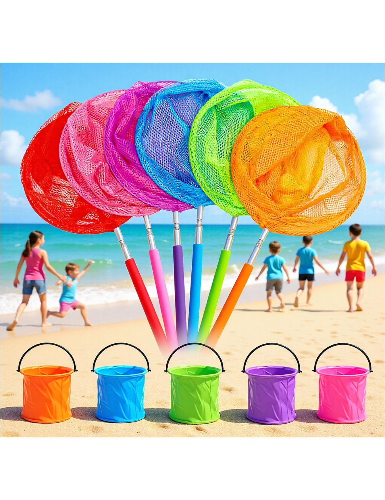 Telescopic Fishing Nets, Butte - Landing Net Telescopic ulasan dan harga