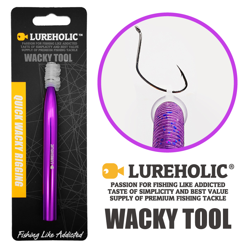 LUREHOLIC 8mm 12mm Wacky Tool  - Bass Fishing Lure ulasan dan harga