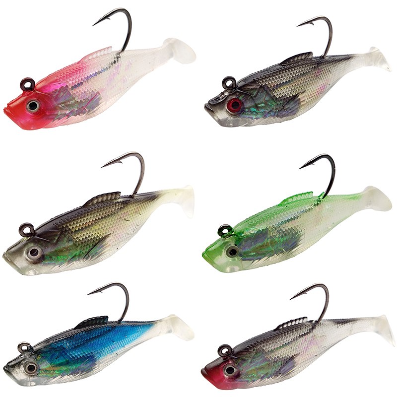 6Pcs/Bag Fishing Lures with Fi - Saltwater Fishing Hook ulasan dan harga