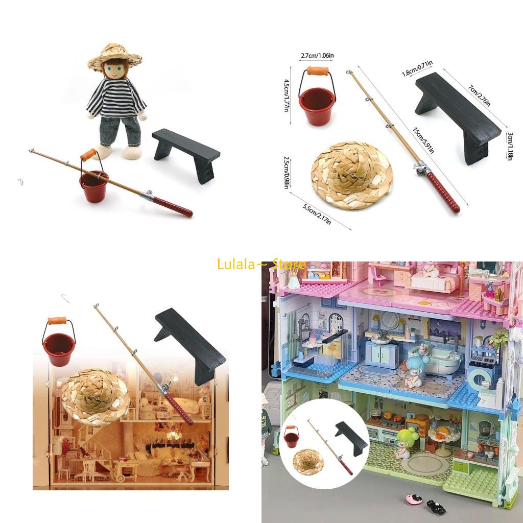 Y4QA 1/12 Model Fishing Equipm - Fishing Equipment Europe ulasan dan harga