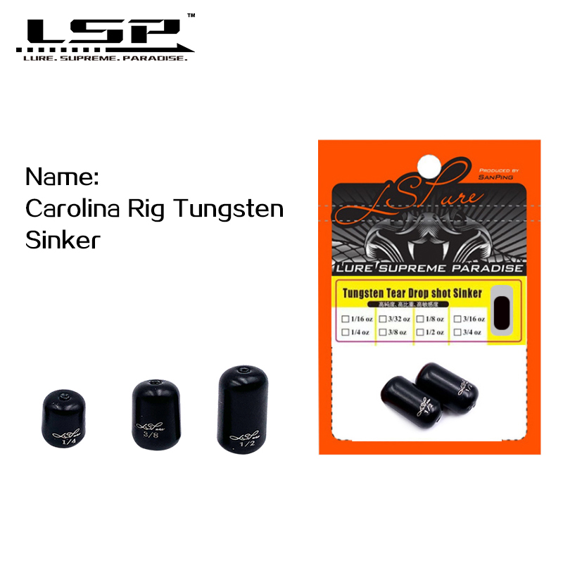 LSP Carolina Rig Sinker 1/8 -  - Bass Fishing Lure ulasan dan harga