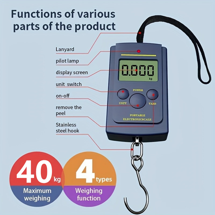 40kg Multifunctional Mini Elec - Fishing Equipment For Beginners ulasan dan harga
