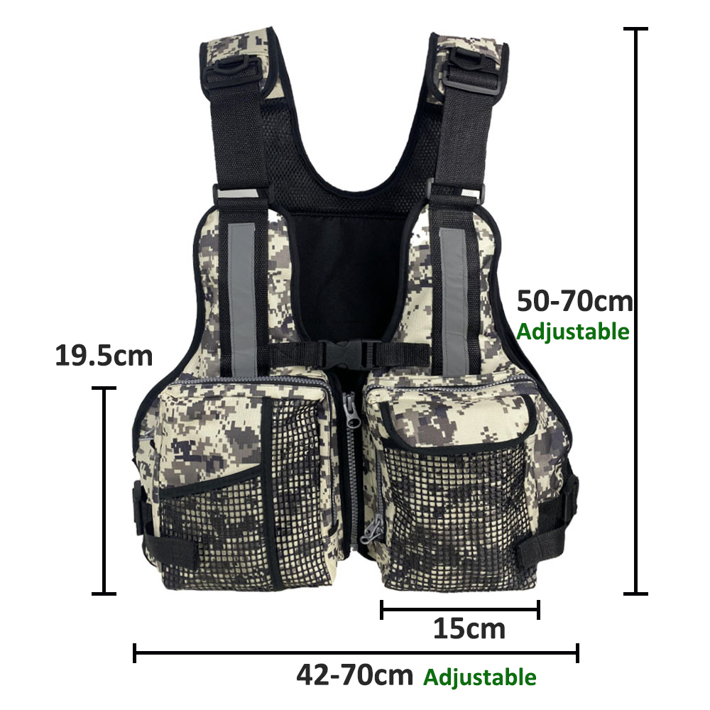 Outdoor Fishing Vest with Mult - Fishing Equipment Us ulasan dan harga
