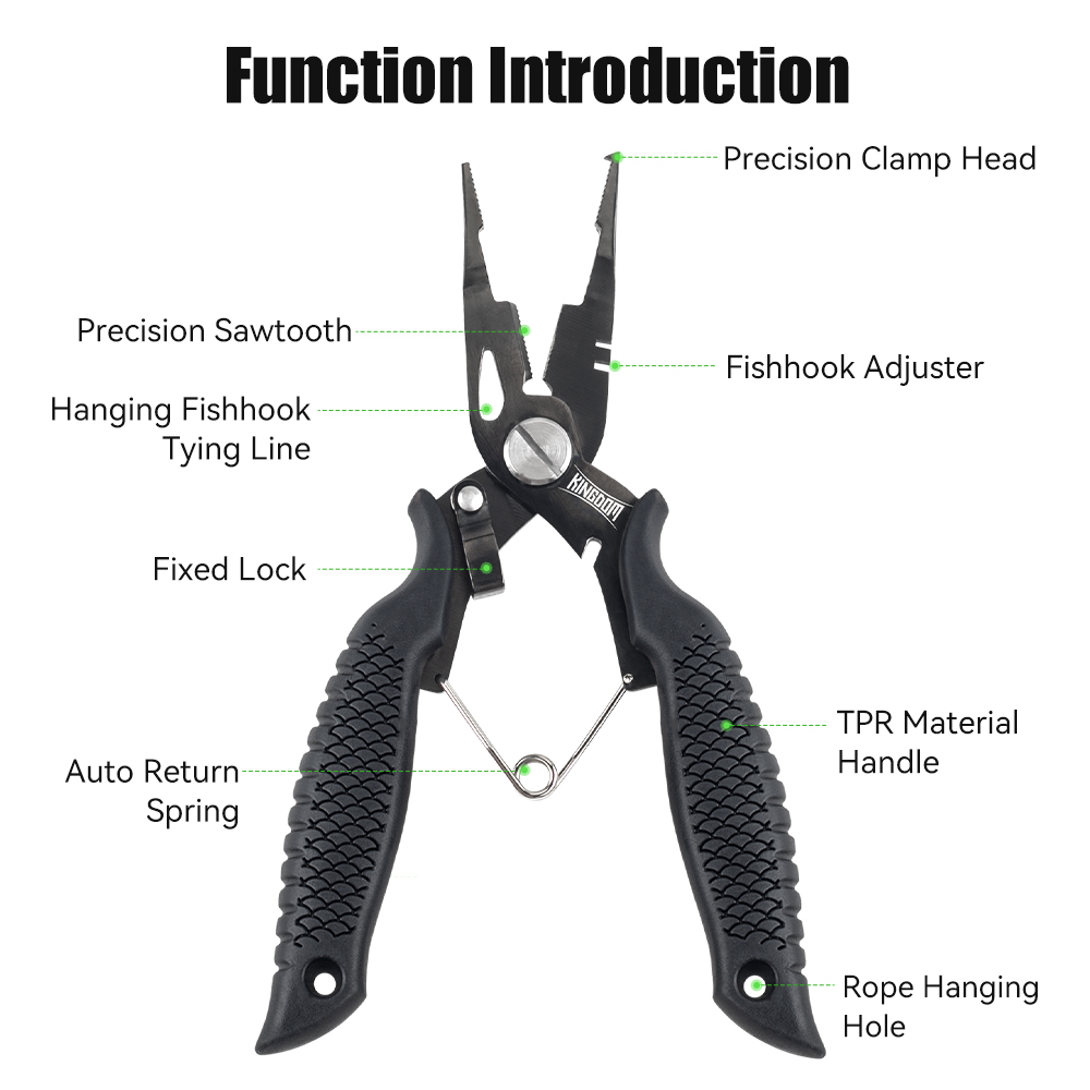 Kingdom Fishing Pliers Multifu - Fishing Equipment Tools ulasan dan harga