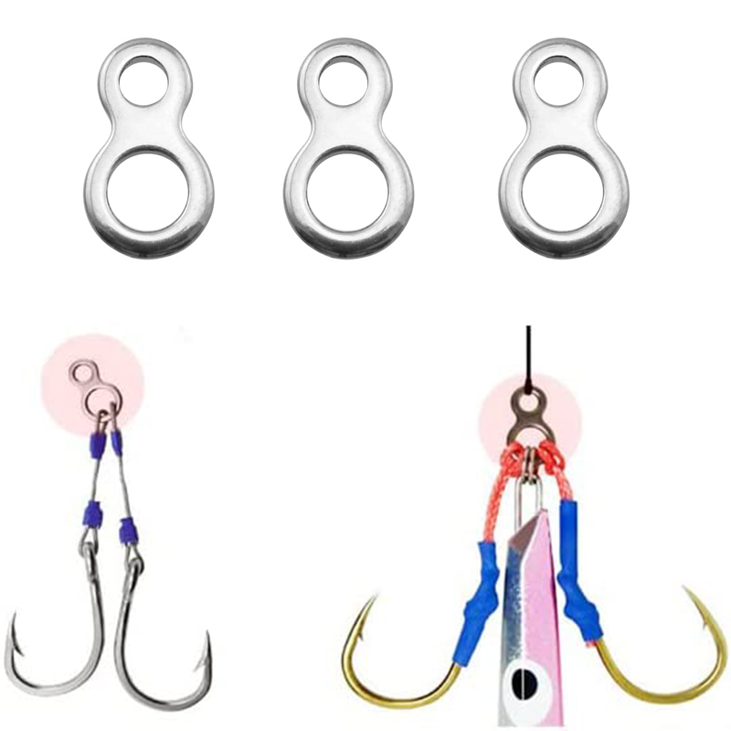 10-50Pcs Stainless Steel Fishi - Fishing Equipment Tools ulasan dan harga