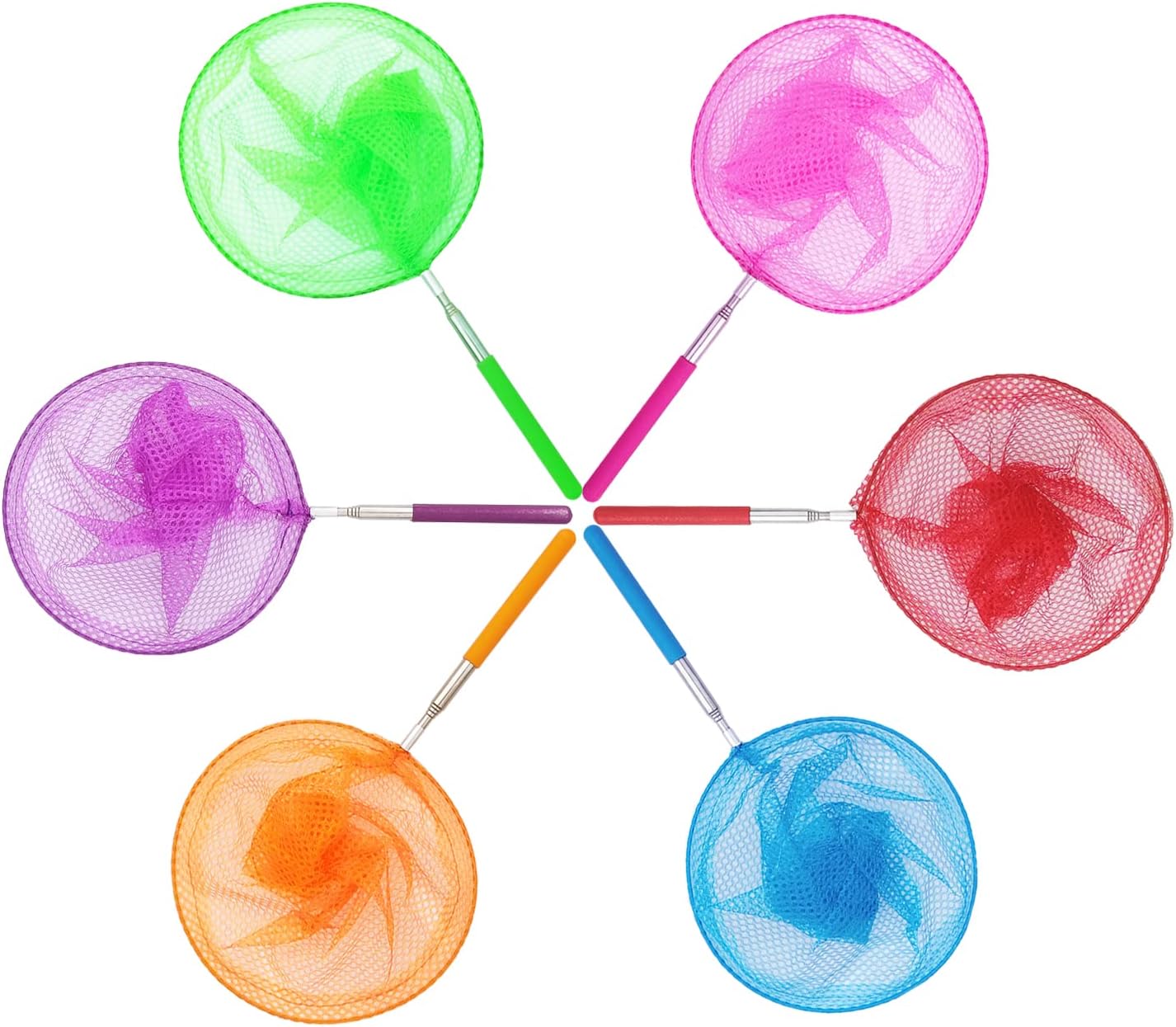 Mini Fishing Net Colorful Anti - Landing Net Telescopic ulasan dan harga