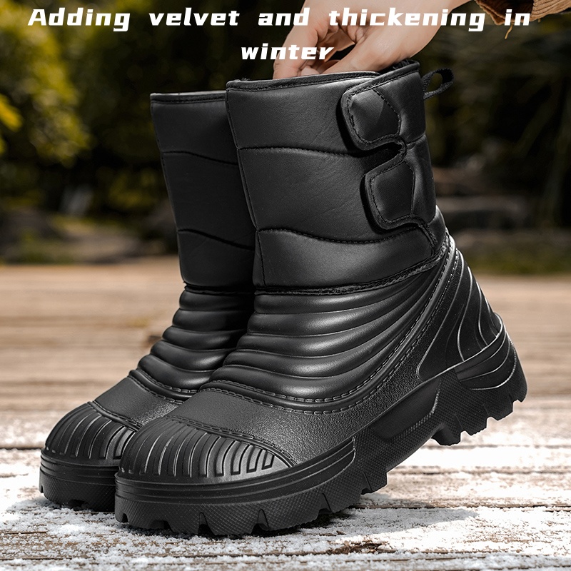 New men's winter snow boots th - Circle Hook Set ulasan dan harga