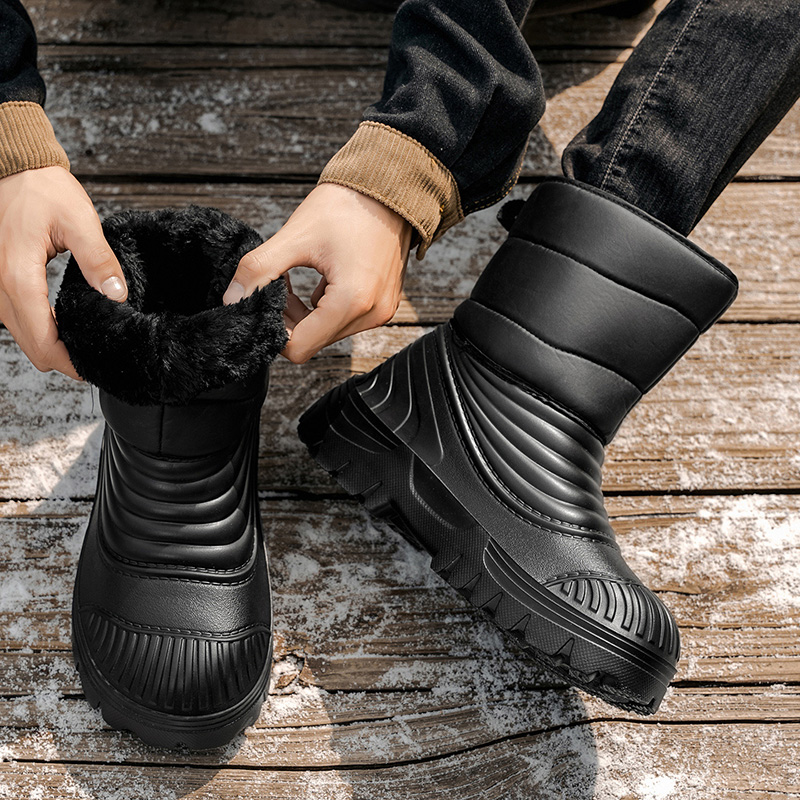 New men's winter snow boots th - Circle Hook Set ulasan dan harga
