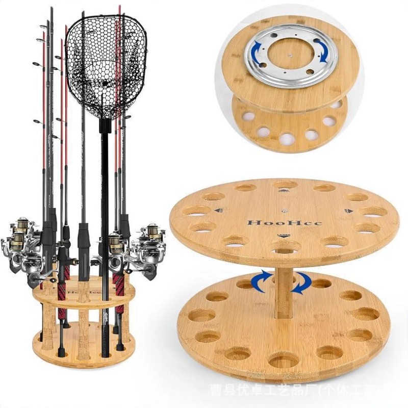 Round Solid Wood Fishing Rod S - Fishing Equipment Tools ulasan dan harga