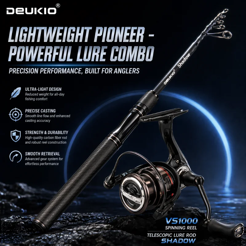 DEUKIO 1.68/1.8M Fishing Rod R - Fishing Equipment Europe ulasan dan harga