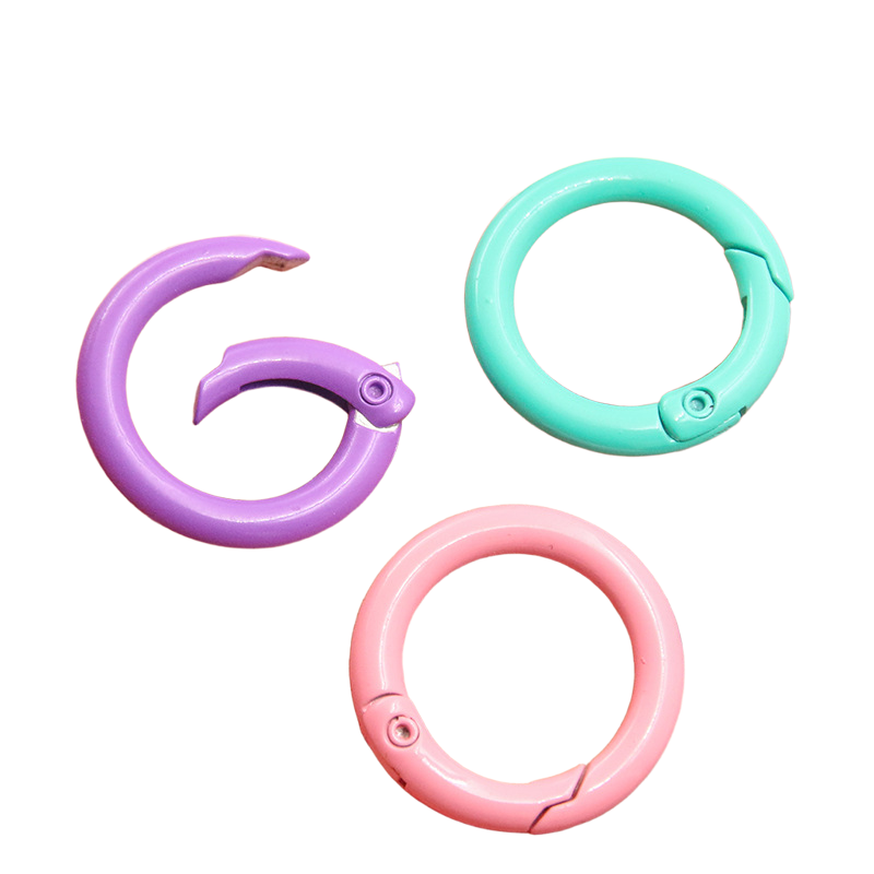 5-20pcs Colorful Spring O Ring - Circle Hook Set ulasan dan harga