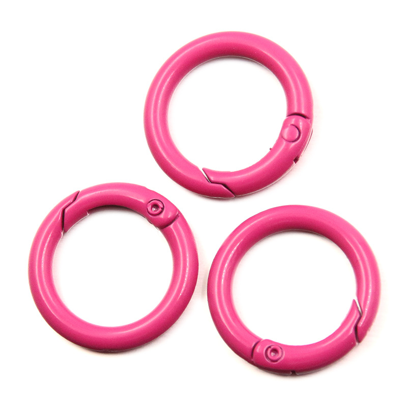 5-20pcs Colorful Spring O Ring - Circle Hook Set ulasan dan harga