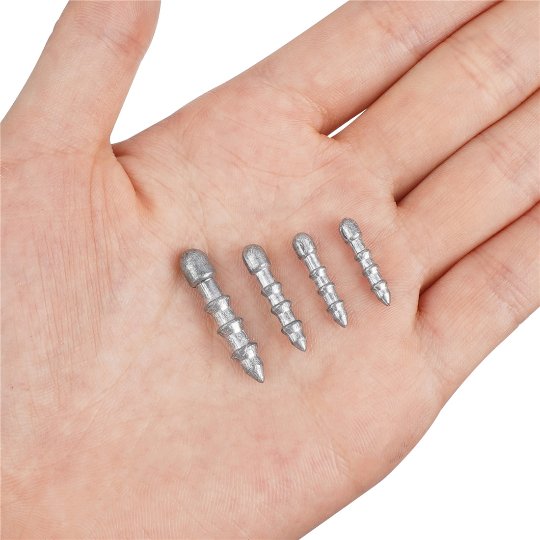 20pcs Nail weights sinkers Wor - Bass Fishing Lure ulasan dan harga
