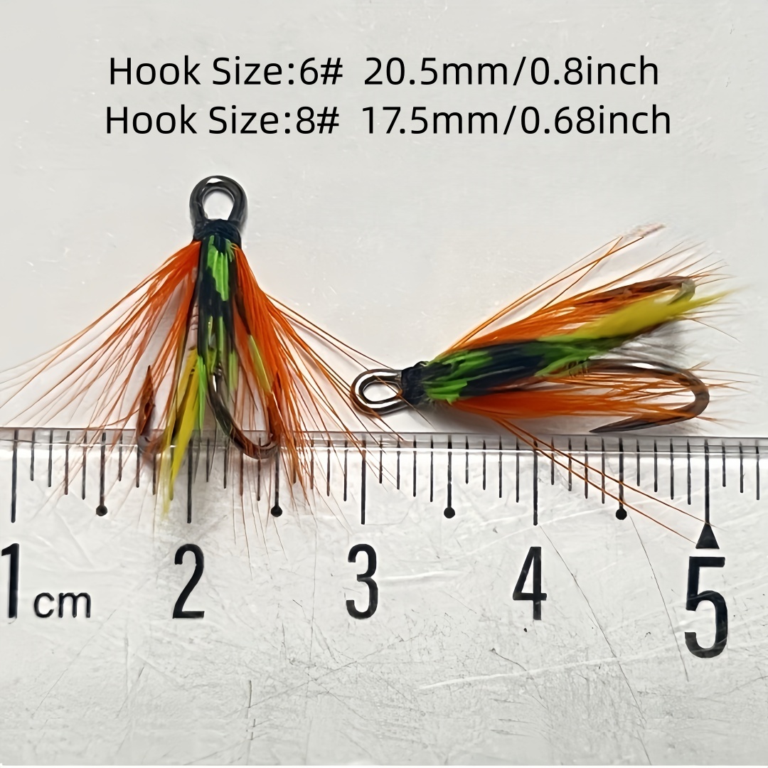 3PCS Salmon Fly Fishing Flies, - Saltwater Fishing Hook ulasan dan harga