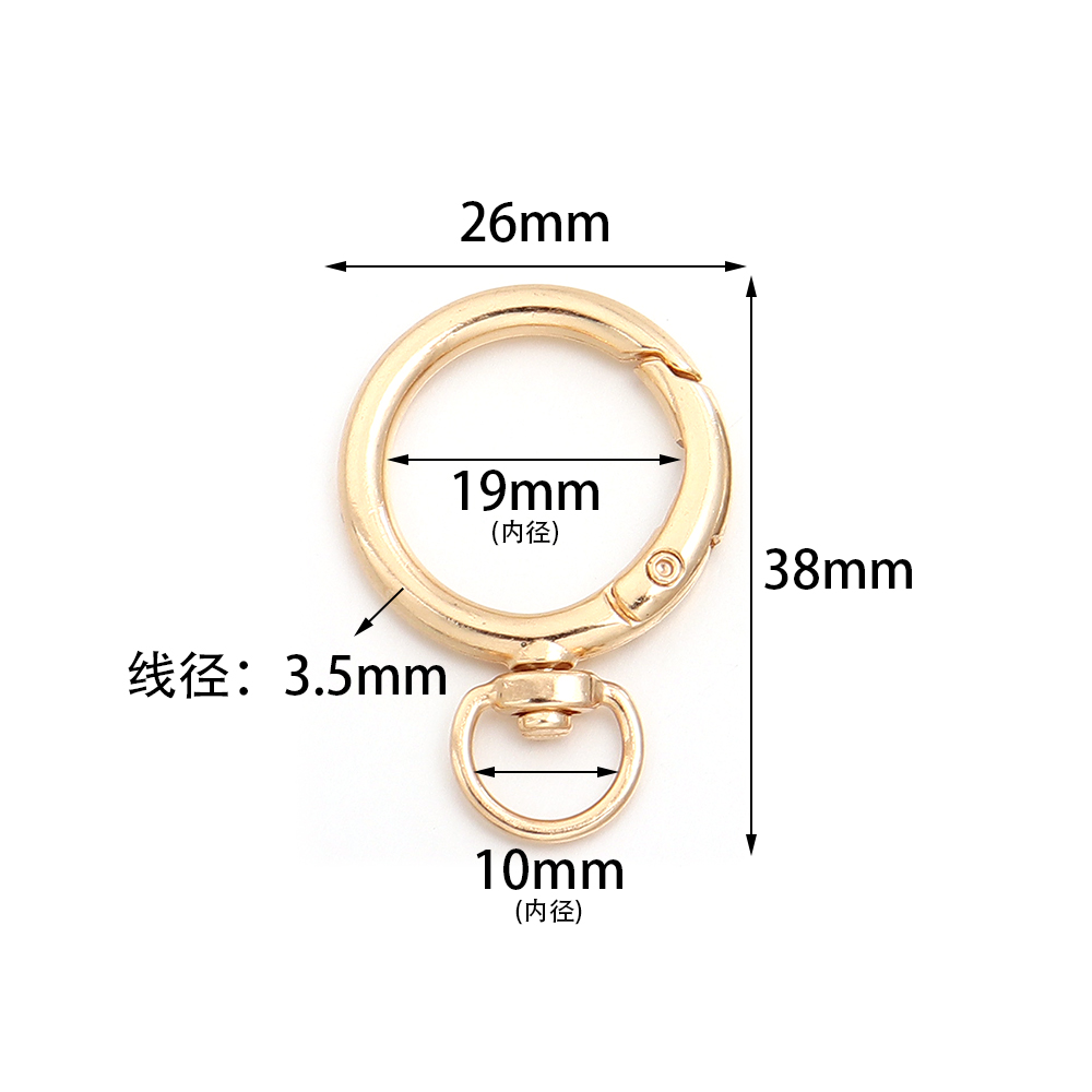 10Pcs Round Shape Rotation All - Circle Hook Set ulasan dan harga