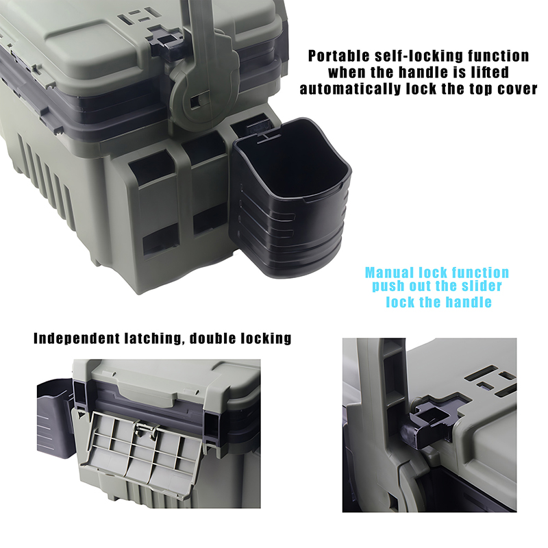 JSFUN Fishing Box Barrel Holde - Fishing Equipment For Beginners ulasan dan harga