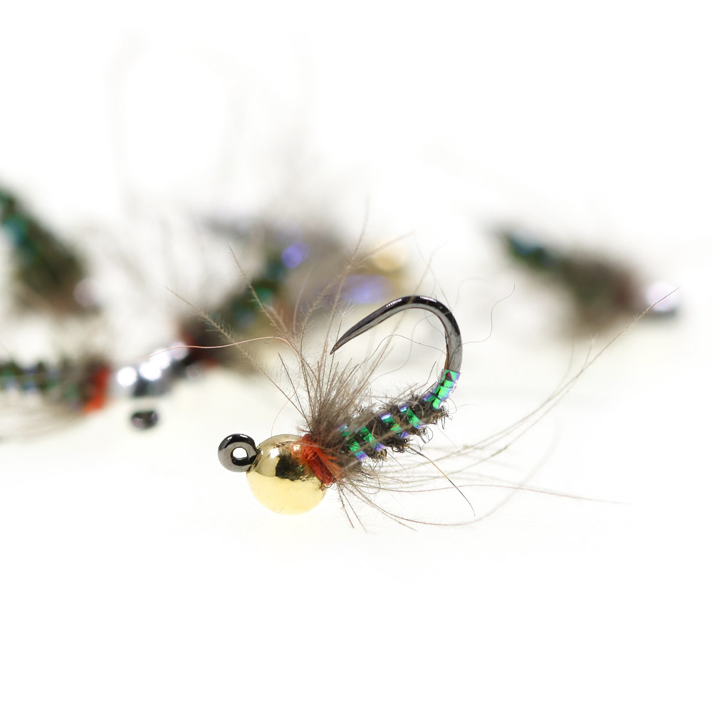 4pcs #16 Tungsten Beadhead CDC - Fishing Equipment Europe ulasan dan harga