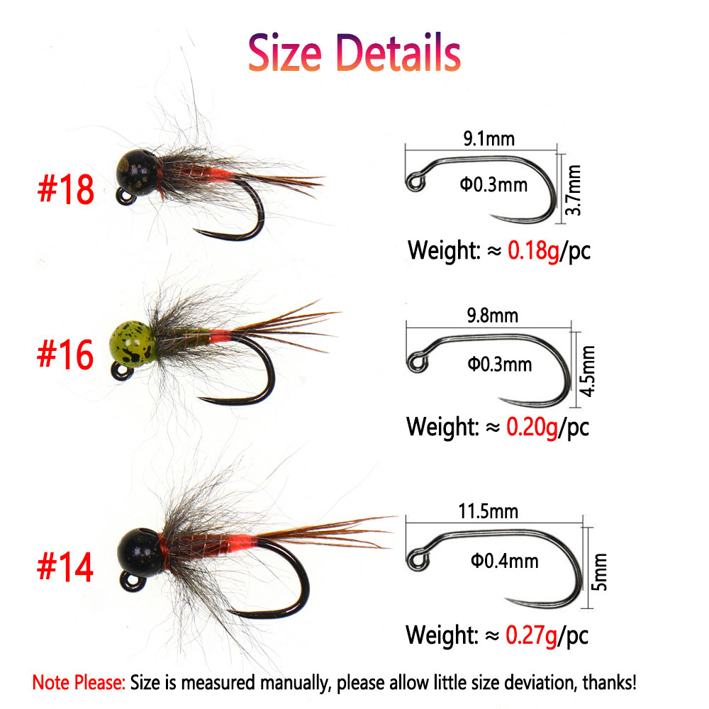 6PCS #14  #16 #18 Fast Sinking - Fishing Equipment Europe ulasan dan harga