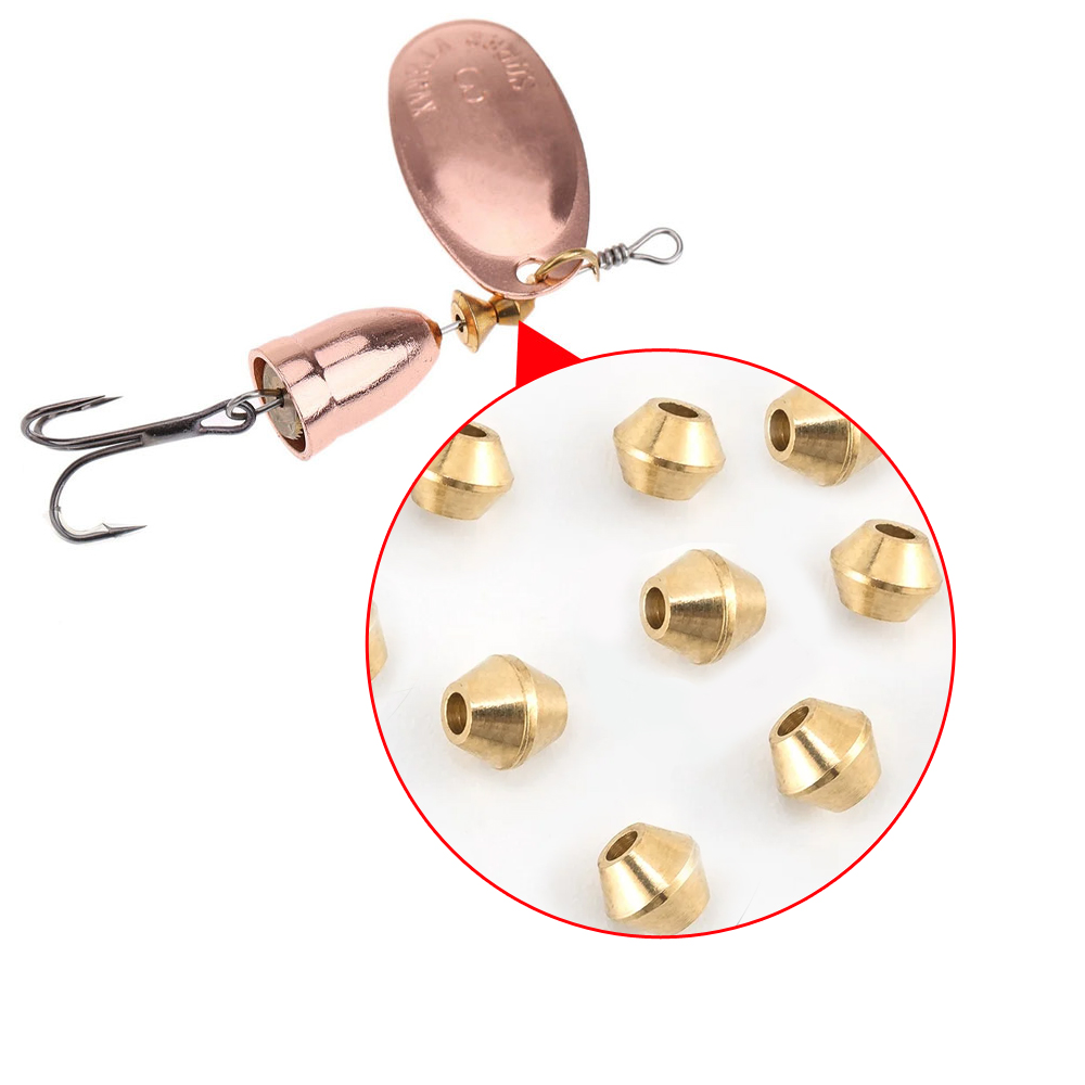 40pcs DIY Lure Brass Fishing B - Bass Fishing Lure ulasan dan harga