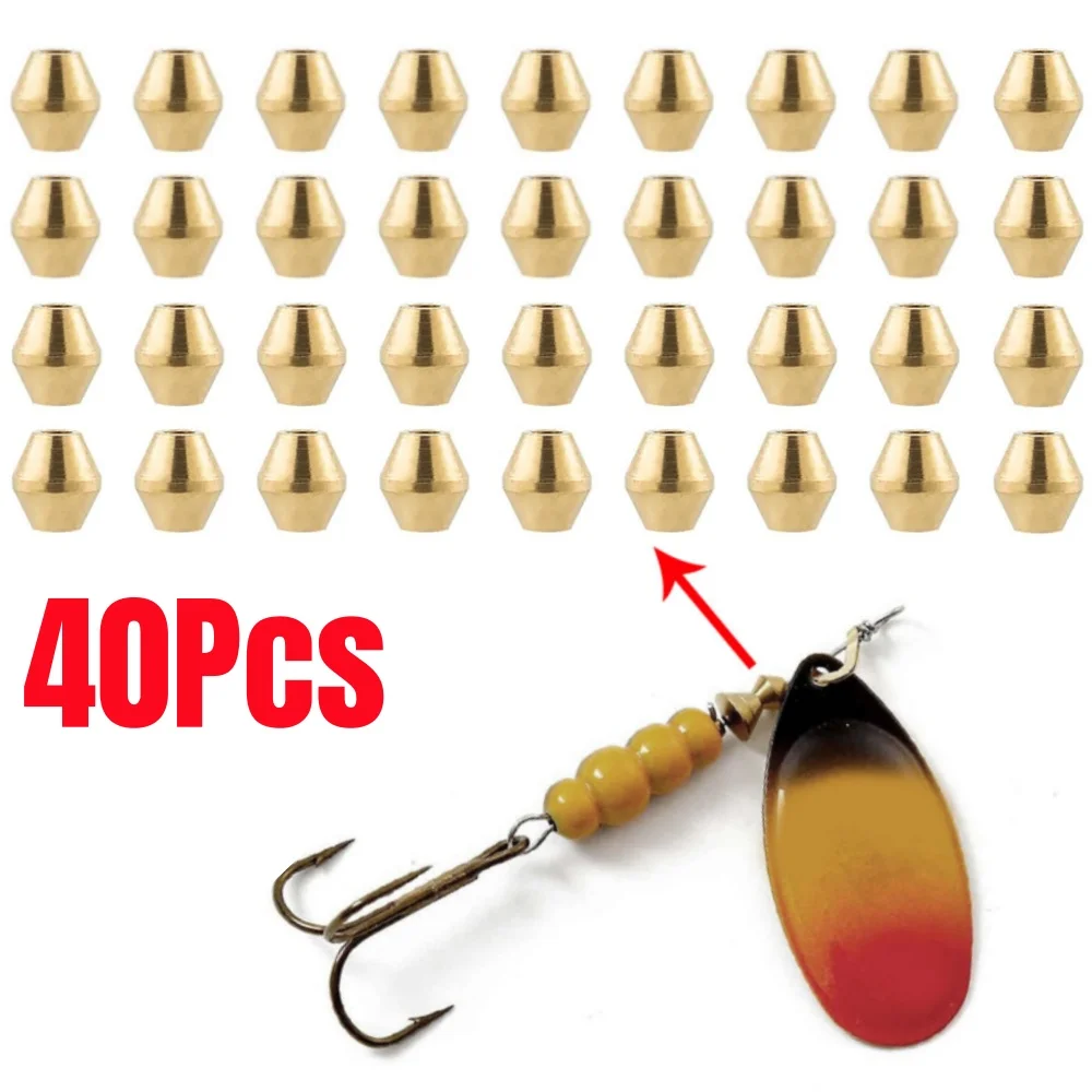 40pcs DIY Lure Brass Fishing B - Bass Fishing Lure ulasan dan harga