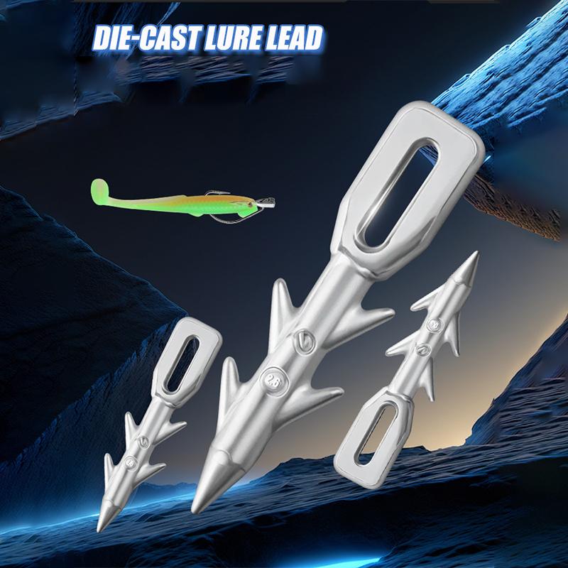 10PCS Fishing Sinkers Worm Lur - Bass Fishing Lure ulasan dan harga