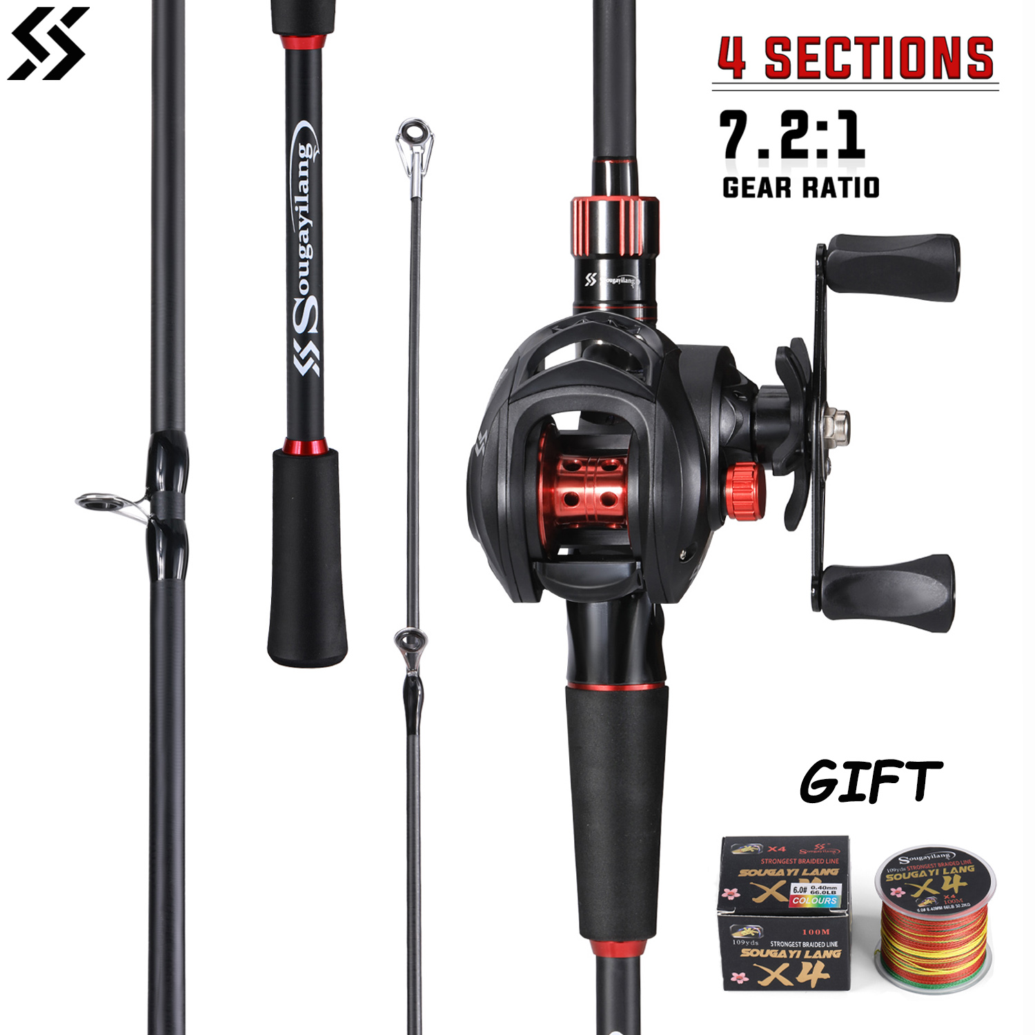 Sougayilang Fishing Rod and Re - Fishing Equipment Europe ulasan dan harga