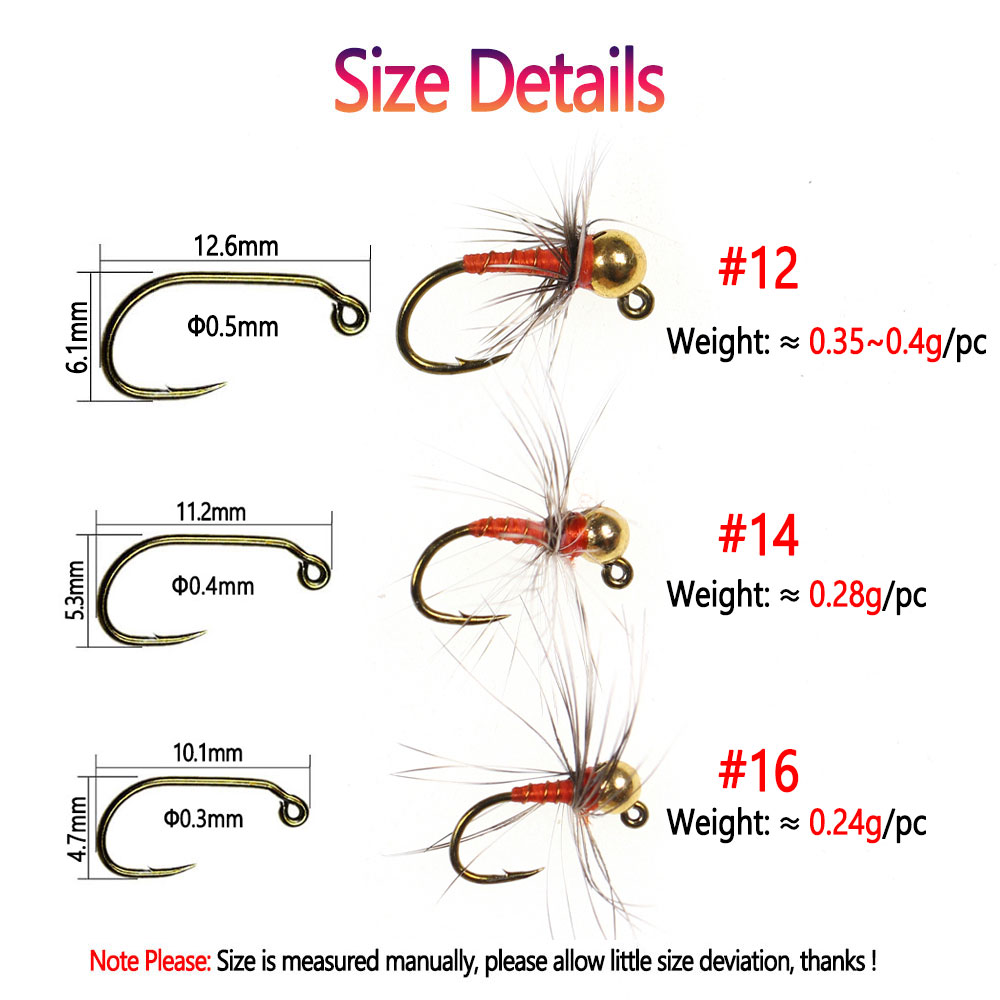 Bimoo 6pcs #12# 14 #16 Tungste - Fishing Equipment Europe ulasan dan harga