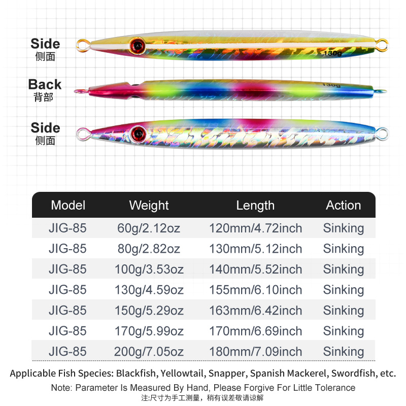 OBSESSION J85 100g 130g 150g 1 - Saltwater Fishing Hook ulasan dan harga