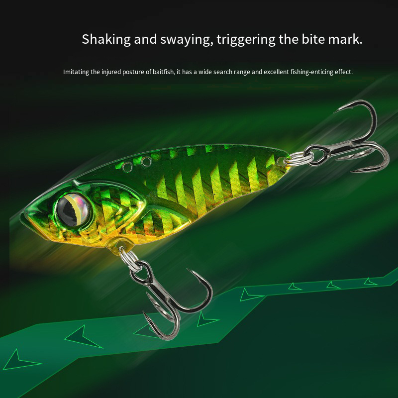 5g/7g/10g/14g VIB Metal Lure K - Saltwater Fishing Hook ulasan dan harga