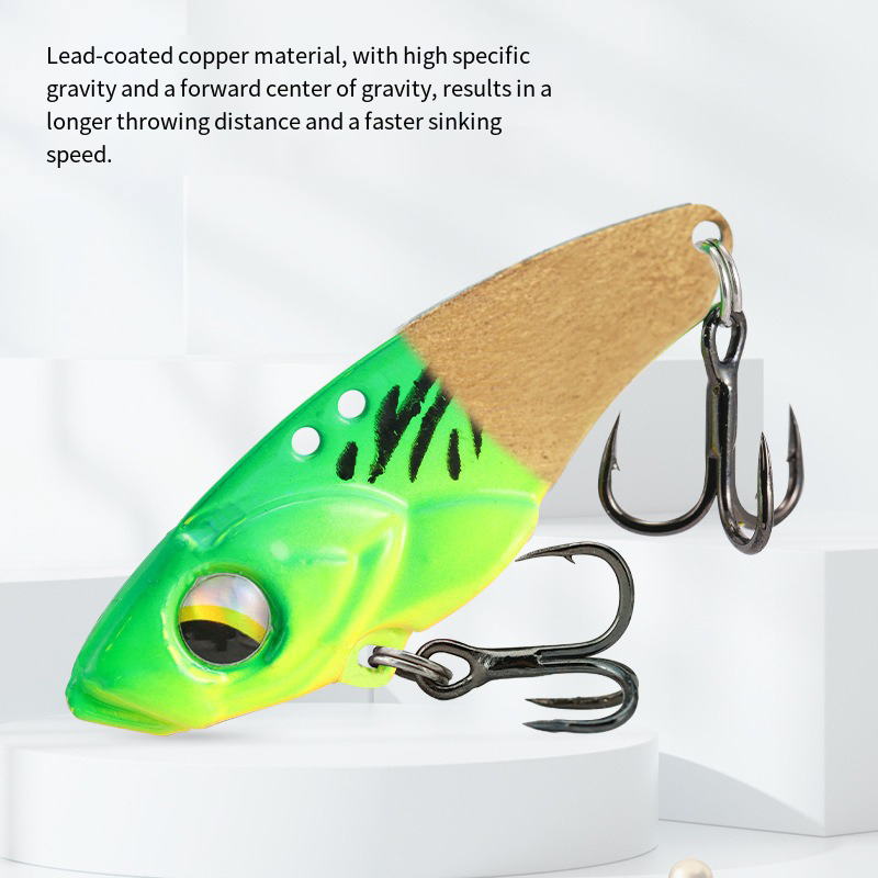5g/7g/10g/14g VIB Metal Lure K - Saltwater Fishing Hook ulasan dan harga