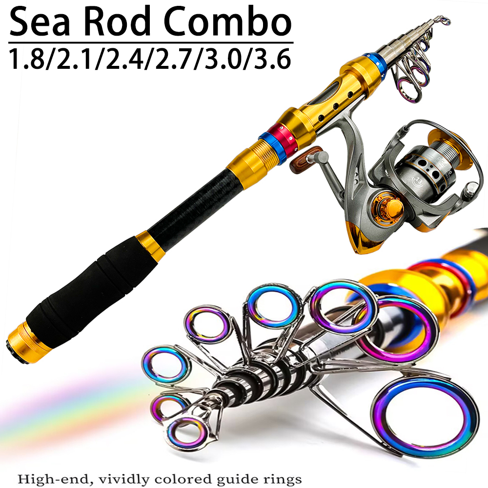 1.8-3.6m Telescopic Fishing Ro - Fishing Equipment Europe ulasan dan harga