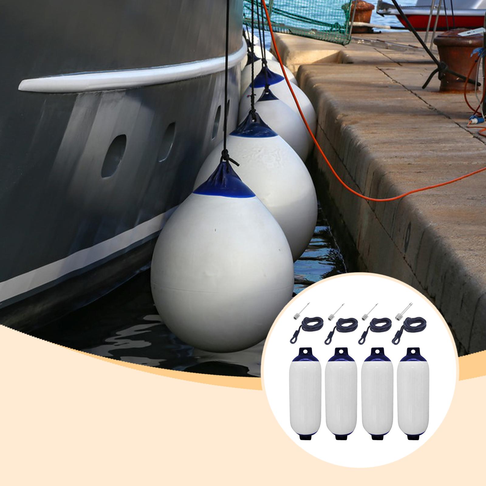4Pcs Boat Fenders, Boat Access - Fishing Equipment For Beginners ulasan dan harga